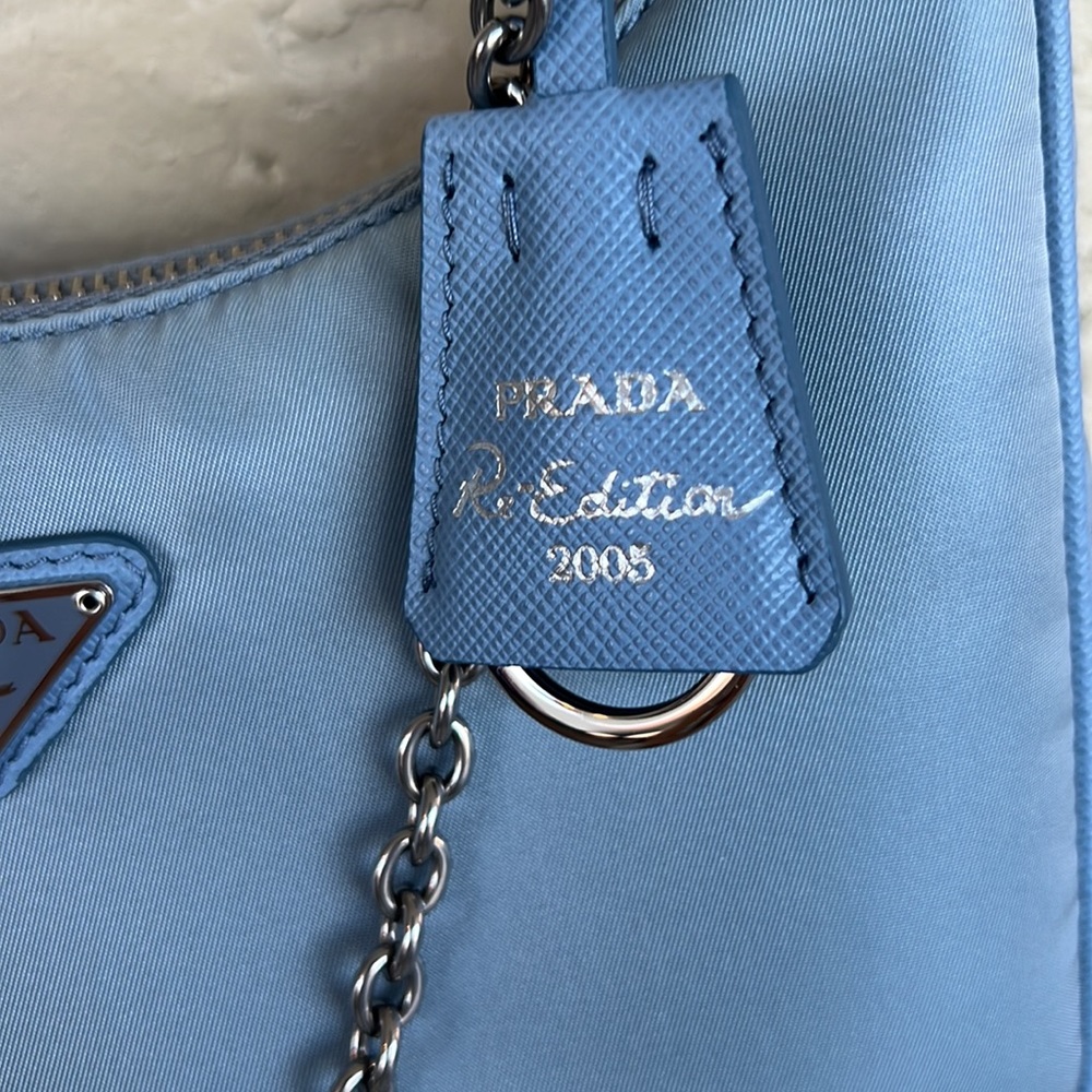 🌈 PRICE DROP🌈PRADA gorgeous new bag. Worn twice , has silver strap and more. - Picture 9 of 14